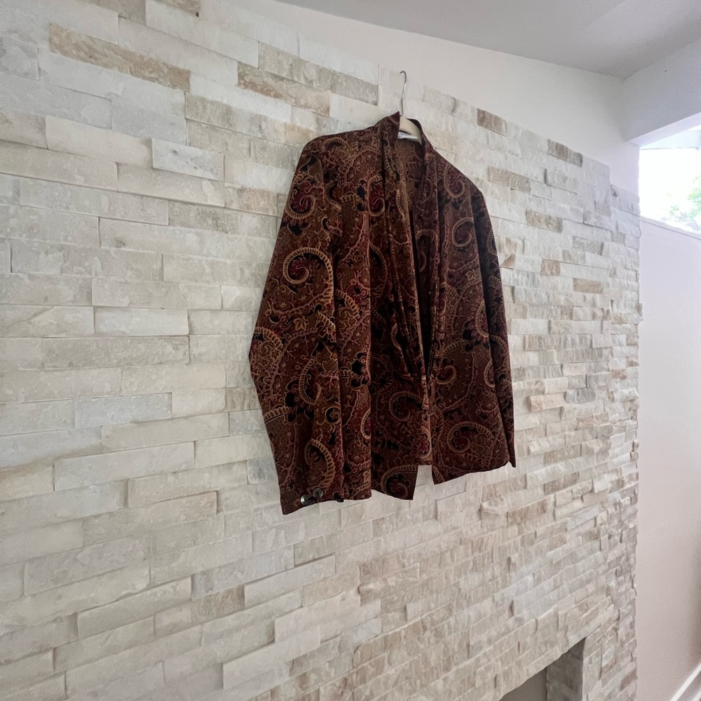 Vintage Paisley Blazer